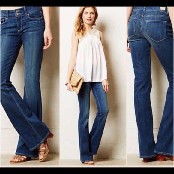 PAIGE Denim - Paige Hidden Hills Boot Cut Jeans Sz 29